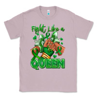 Green Ribbon Liver Cancer Afro Girl Sneakers Classic Tee | Teevron