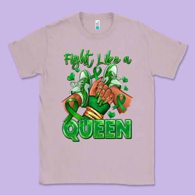 Green Ribbon Liver Cancer Afro Girl Sneakers Classic Tee Designed By Ranaportraitstore