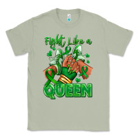 Matcha green ribbon liver cancer afro girl sneakers Classic Tee - RanaPortraitStore