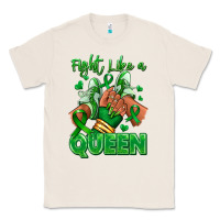 Natural green ribbon liver cancer afro girl sneakers Classic Tee - RanaPortraitStore
