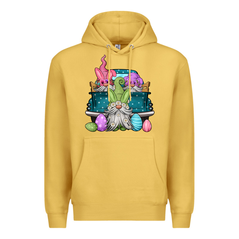 Easter Gnomes Farm Truck Premium Hoodie by Jasminsmagicworld | Teevron