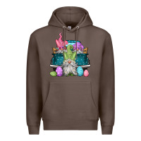 Coffee easter gnomes farm truck Premium Hoodie - Jasminsmagicworld