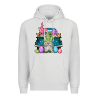 Dove Grey easter gnomes farm truck Premium Hoodie - Jasminsmagicworld