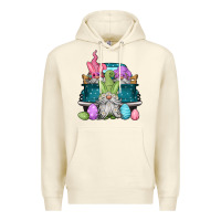 Sandshell easter gnomes farm truck Premium Hoodie - Jasminsmagicworld