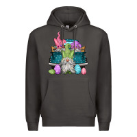 Smoke easter gnomes farm truck Premium Hoodie - Jasminsmagicworld