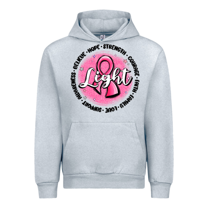 Fight Breast Cancer Urban Hoodie by MaliasSmallBusiness | Teevron