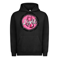 Pigment Black fight breast cancer Urban Hoodie - MaliasSmallBusiness