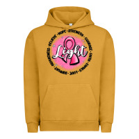 Pigment Peanut Butter fight breast cancer Urban Hoodie - MaliasSmallBusiness