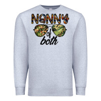 Heather Grey nanny of both Premium Sweatshirt - CowhideDigitalArt