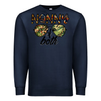 Navy nanny of both Premium Sweatshirt - CowhideDigitalArt