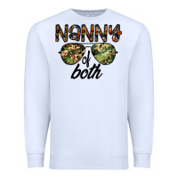 White nanny of both Premium Sweatshirt - CowhideDigitalArt