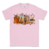 Bubblegum Pink cookie coffee cups Classic Tee - texasbilliewilder