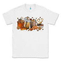 White cookie coffee cups Classic Tee - texasbilliewilder