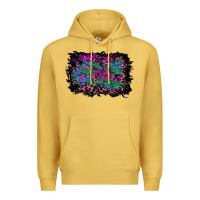 Halloween Background Premium Hoodie | Teevron