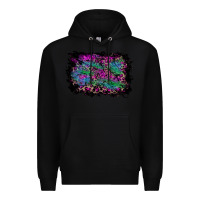 Black halloween background Premium Hoodie - RanaPortraitStore
