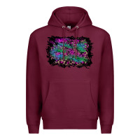 Burgundy halloween background Premium Hoodie - RanaPortraitStore