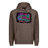 Coffee halloween background Premium Hoodie - RanaPortraitStore