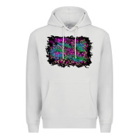 Dove Grey halloween background Premium Hoodie - RanaPortraitStore