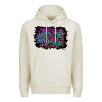 Oatmeal Heather halloween background Premium Hoodie - RanaPortraitStore