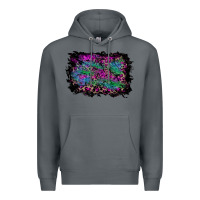 Rock halloween background Premium Hoodie - RanaPortraitStore