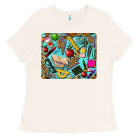 Bone teacher mousepad Ladies Tee - BarkalooDesign