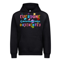 Black everyone communicates differently Urban Hoodie - MaliasSmallBusiness