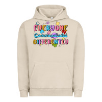 Pigment French Oak everyone communicates differently Urban Hoodie - MaliasSmallBusiness