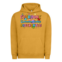 Pigment Peanut Butter everyone communicates differently Urban Hoodie - MaliasSmallBusiness