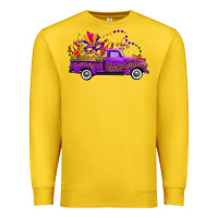 Lemon mardi gras truck Premium Sweatshirt - FaDigitalArtStudio