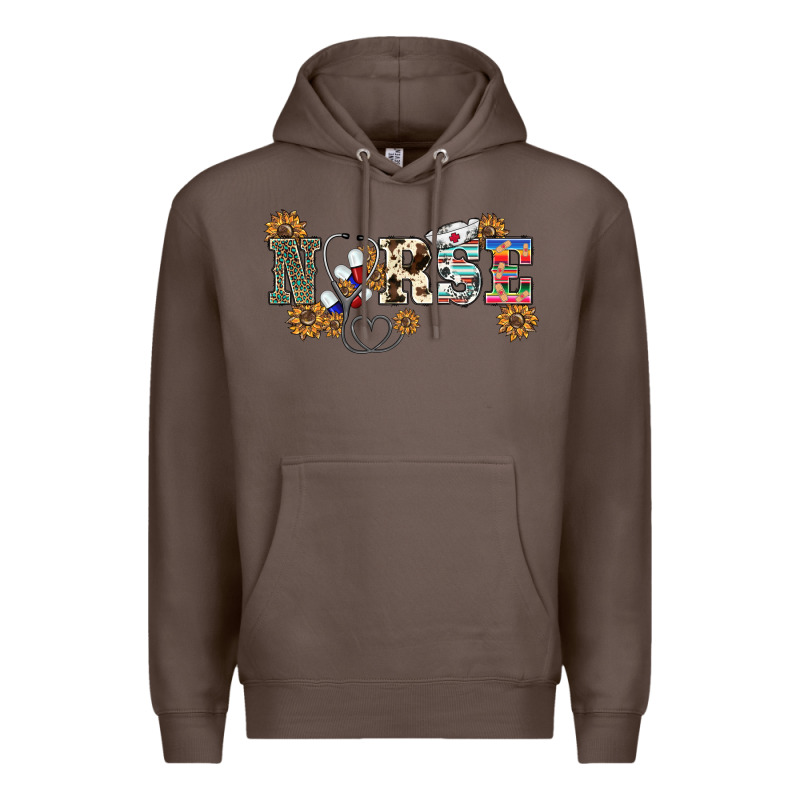 Western Nurse Premium Hoodie by BarkalooDesign | Teevron