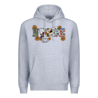 Heather Grey western nurse Premium Hoodie - BarkalooDesign
