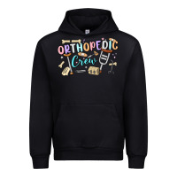Black orthopedic crew Urban Hoodie - MaliasSmallBusiness