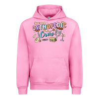 Fuchsia Pink orthopedic crew Urban Hoodie - MaliasSmallBusiness