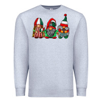 Heather Grey mexican flag gnomes Premium Sweatshirt - RacoonDesign