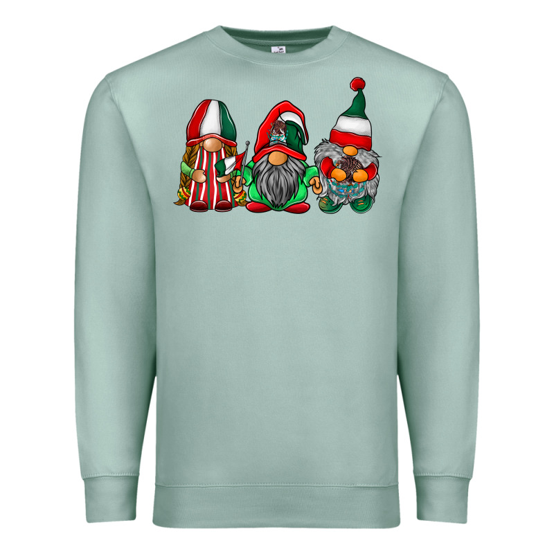 Mexican Flag Gnomes Premium Sweatshirt by RacoonDesign | Teevron