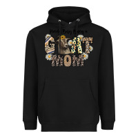 Black kinda busy being a goat mom Heavyweight Hoodie - CowhideDigitalArt