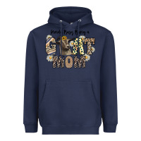 Navy kinda busy being a goat mom Heavyweight Hoodie - CowhideDigitalArt
