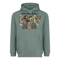 Sage kinda busy being a goat mom Heavyweight Hoodie - CowhideDigitalArt