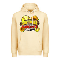 Pina Colada Softball Is My Favorite Season Premium Hoodie - LillyAllenDesigns