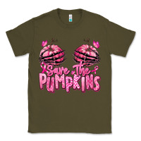 Army Green save the pumpkins breast cancer Classic Tee - RanaPortraitStore