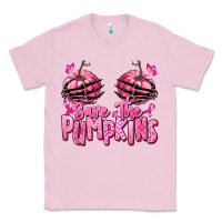 Bubblegum Pink save the pumpkins breast cancer Classic Tee - RanaPortraitStore