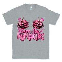 Heather Grey save the pumpkins breast cancer Classic Tee - RanaPortraitStore