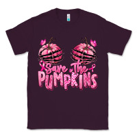 Plum save the pumpkins breast cancer Classic Tee - RanaPortraitStore