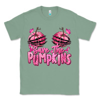 Sage save the pumpkins breast cancer Classic Tee - RanaPortraitStore