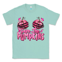 Seafoam save the pumpkins breast cancer Classic Tee - RanaPortraitStore