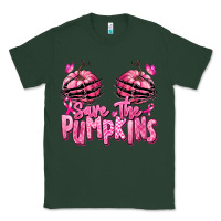 Sports Green save the pumpkins breast cancer Classic Tee - RanaPortraitStore