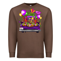 Chestnut mardi gras farm truck Premium Sweatshirt - FaDigitalArtStudio