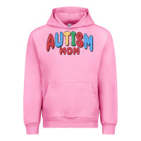 Fuchsia Pink autism mom Urban Hoodie - MaliasSmallBusiness