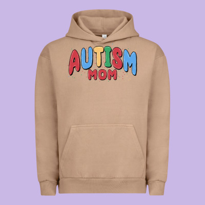 Autism Mom Urban Hoodie Designed By Maliassmallbusiness