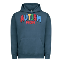 Pigment Midnight Navy autism mom Urban Hoodie - MaliasSmallBusiness